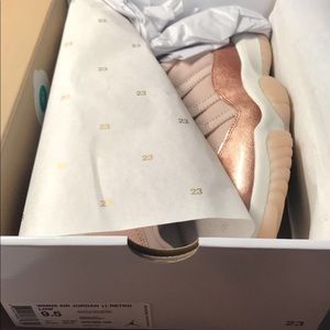 New Limited Edition Jordan 11 Breds Rose Gold